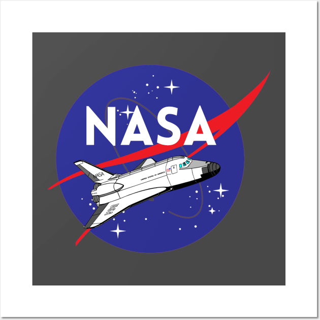 Nasa Logo design Wall Art by Mysticalart